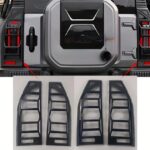 JETOUR T2 - SET OF TAILLIGHT TRIM MATT BLACK