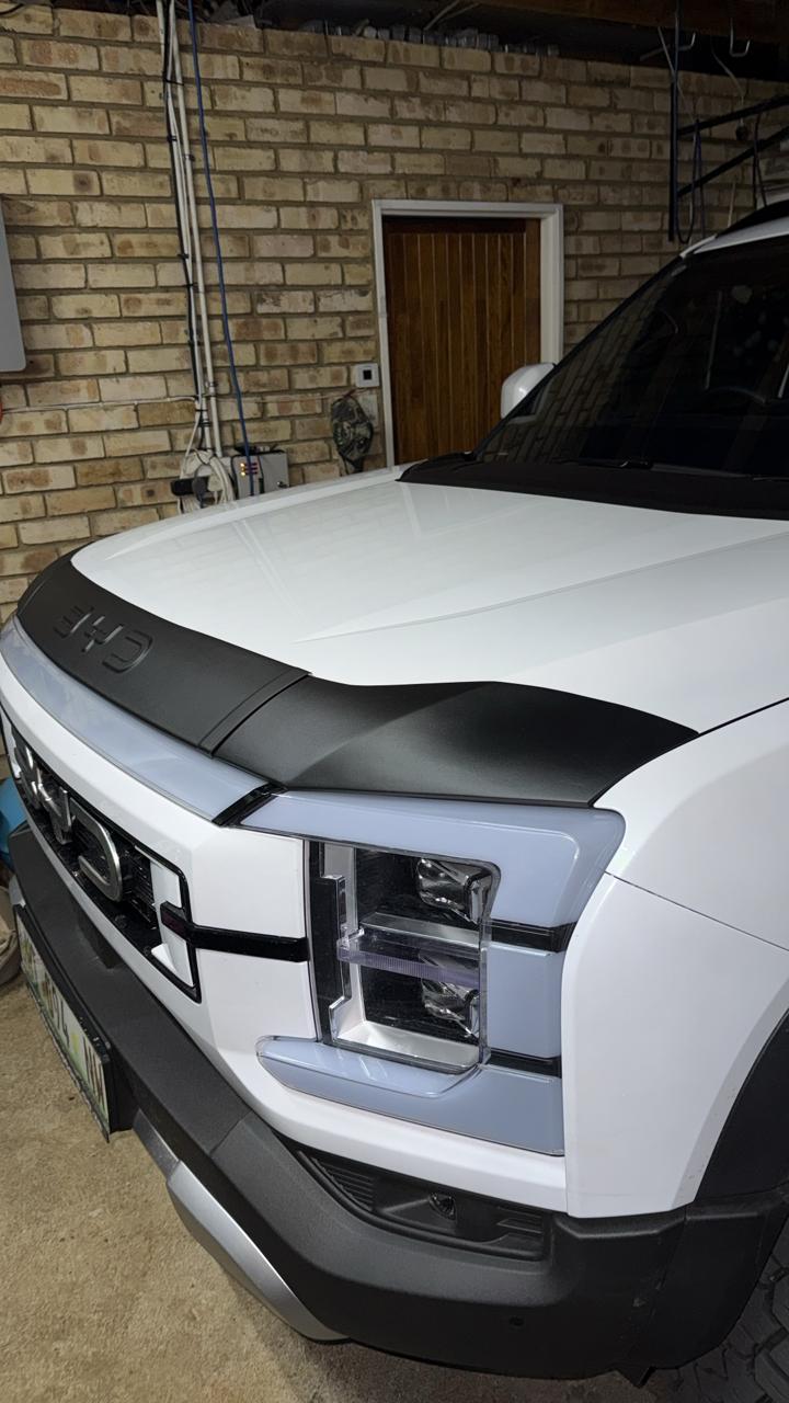 BYD BGUARD BYD SHARK 6 - 3PC BONNET GUARD SATIN FINISH - Image 1