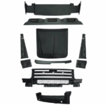 JETOUR T2 - CITY HUNTER  BODYKIT MATT BLACK  ( NON OEM )INCLUDES BOOT MAT 3PC