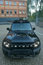 JETOUR T2 - FRONT NUDGE BAR JETOUR  BRANDED MATT BLACK ( NON OEM ) - Image 3