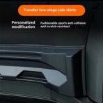 JETOUR T2 - MATT BLACK SIDE DOOR MOULDING - Image 3