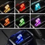 JETOUR T2 - CRYSTAL HANDLE GEAR SHIFT KNOB 7 COLOR LED - Image 3