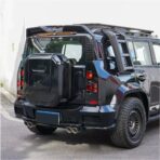 JETOUR T2 - DEFENDER TYPE TAILLIGHT SMOKED BLACK ( NON OEM ) - Image 2