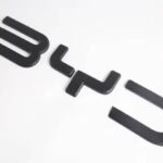 BYD SHARK 6 - REAR EMBLEM MATT BLACK