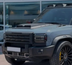 JETOUR T2 - CITY HUNTER KIT MATT BLACK  ( NON OEM ) - Image 5