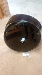 JETOUR T2 - DEFENDER STYLE REAR SPARE WHEEL COVER SATIN BLACK AND GLOSS - Image 2