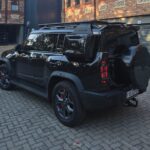 JETOUR T2 - DEFENDER STYLE REAR SPARE WHEEL COVER SATIN BLACK AND GLOSS