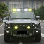 JETOUR T2 - 4 POD MATT ROOF LIGHT