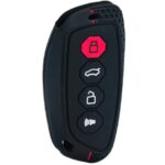 HAVAL H6 FACELIFT / H7  -  RED AND BLACK SILCONE KEY CASE