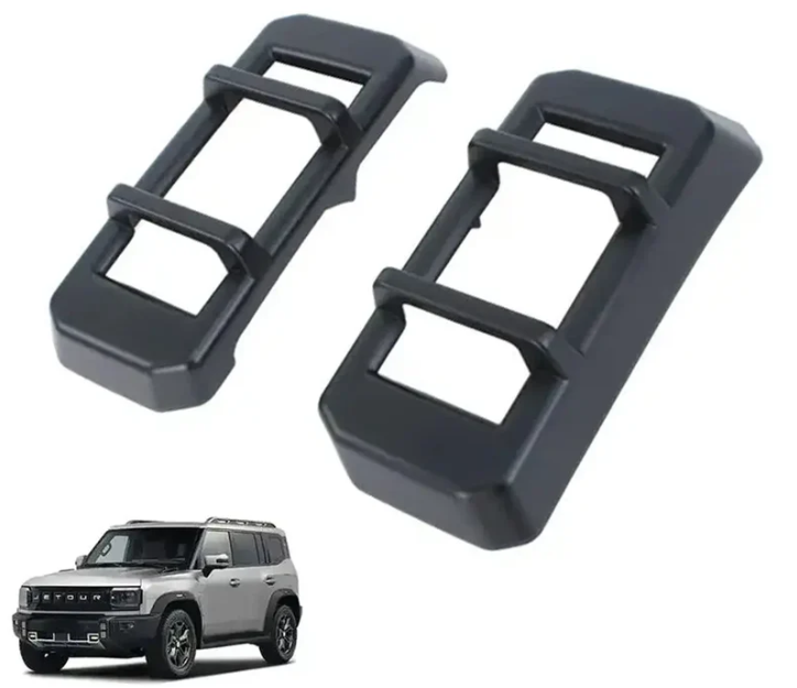 t2 front bumper fog cover JETOUR T2 - MATT FRONT BUMPER DRL COVER - Image 1